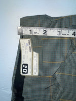 New Vintage Green Checkered Dickson Jenkins Polyester Pants #2213 ZZ-32
