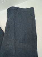 New Vintage Blue Circle S Polyester Pants #CP4776 XX-80
