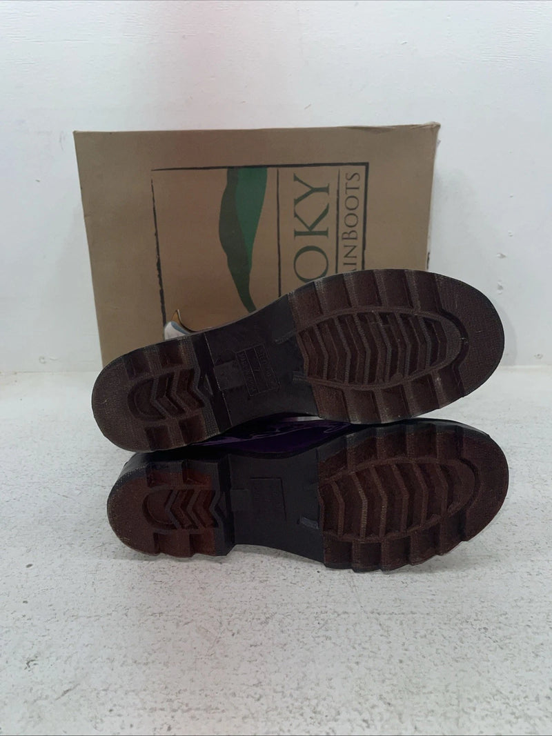 New Kids Purple Smoky Mountain Rubber Boots. 6761 7 M. 22-118