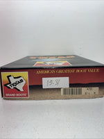 New Women’s Brown Texas Brans Cowboy Boots. 4731 8.5 8 1/2 M. 15-31