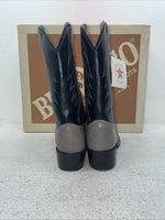 New Youth Gray Bronco Cowboy Boots. B 1892 4 D. 2-118