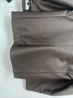New Men’s Circle S Brown Suit Jacket 40 #25832 II-603