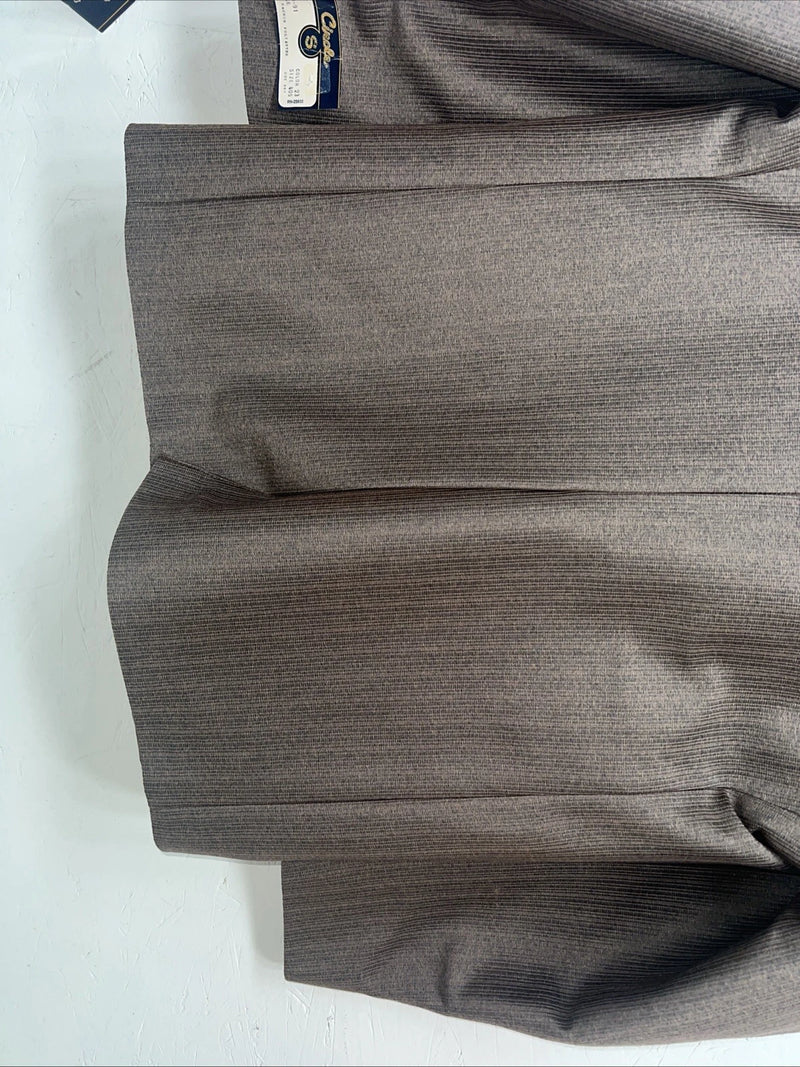 New Men’s Circle S Brown Suit Jacket 40 #25832 II-603