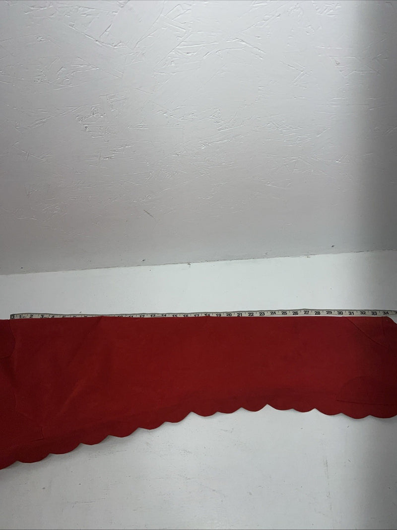 NOS Red Show Chaps Adjustable Waist 42” I-81