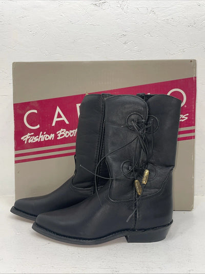 New Women’s Black Capezio Cowboy Boots. L 870 5 M. 2-47