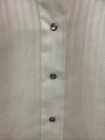 New Women’s Panhandle Slim Yellow Long Sleeve Pearl Snap Size 8 KK-63 