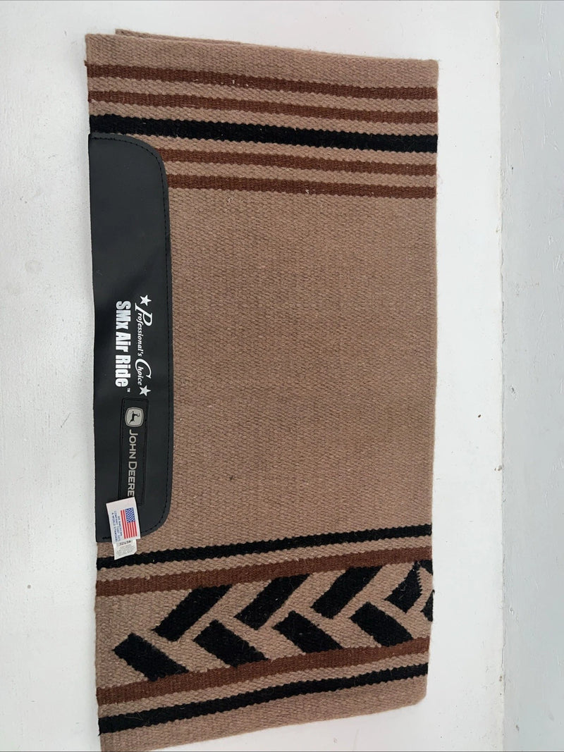 New Professionals Choice Brown SMx Air Ride Saddle Pad Blanket 32x34 Pad-32