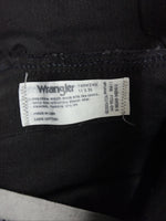 New Men’s Black Cowboy Cut Slim Fit Wrangler Jeans. 11x36 H-8