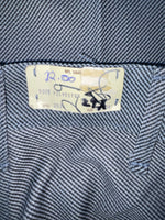 New Vintage Gray Speckled Polyester Pants #2624 SS-75