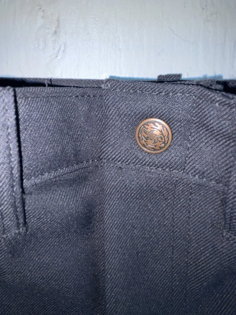 New Vintage Blue Dickson Jenkins Polyester Pants #5917 ZZ-78