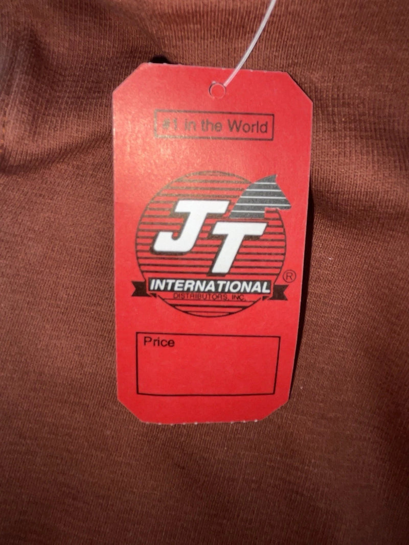New Vintage Orange J T International Polyester Pants #23141 SS-86