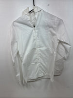 New Women’s Trail Ridge White Green Design Long Sleeve ZipUp Back Size 34 YY-107