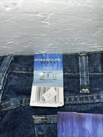 New Men’s Wrangler Blues Dress Easy Relaxed Fit Denim Jeans. 20x32 J-3