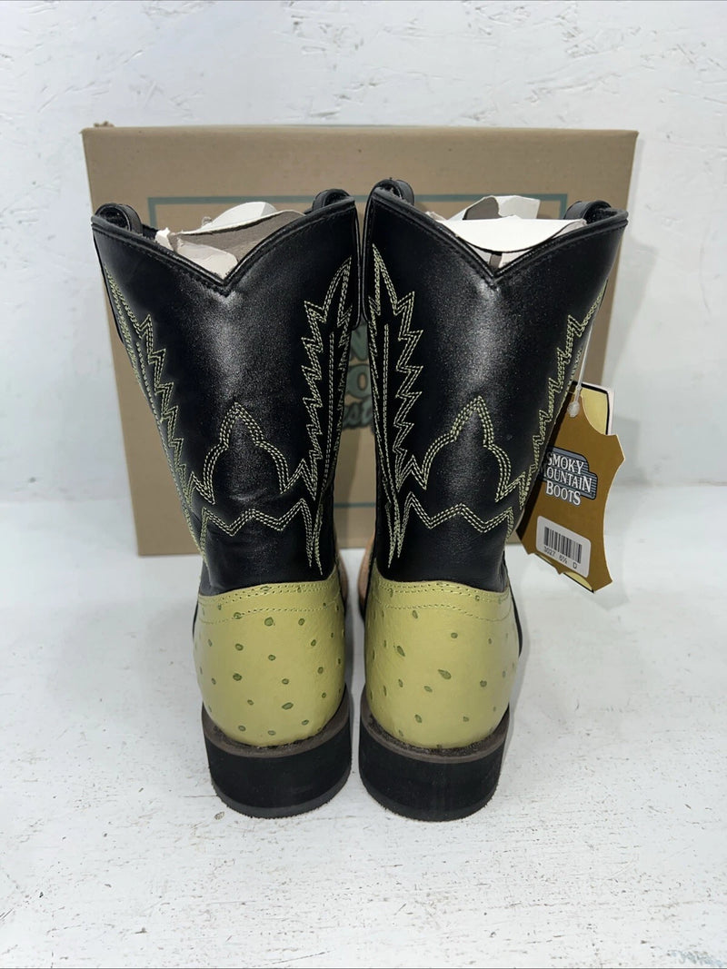 New Women’s Smoky Mountain Green Cowboy Boots. 3027Y 6.5 6 1/2. 19-41