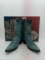 New Women’s Turquoise Laredo Cowboy Boots. 3127 8.5 8 1/2 M. 7-23