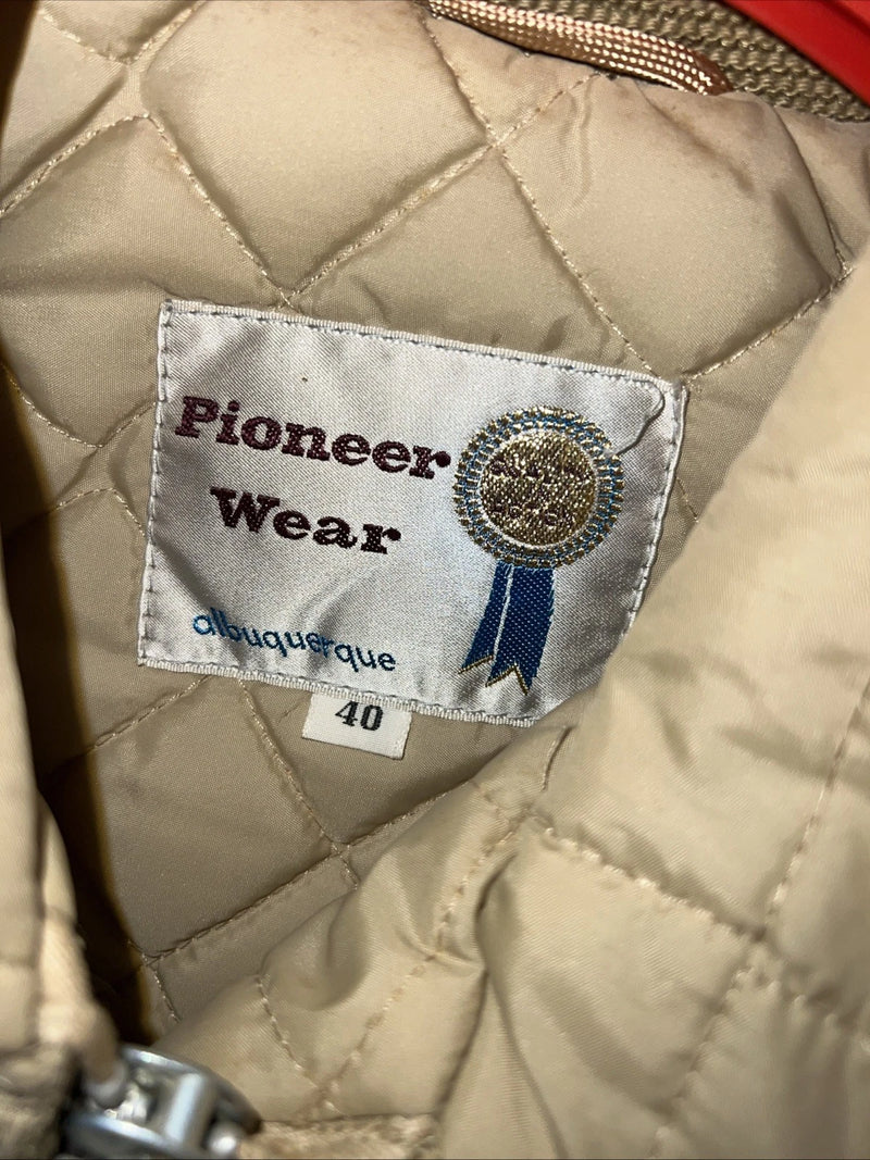  New Women’s Brown Pioneer Wear Puffer Jacket 40 RR-32