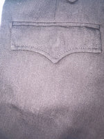 New Vintage Brown Circle S Polyester Pants #CP6729 SS-28