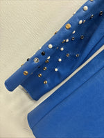 New Kids 1849 RanchWear Blue Rhinestone Jacket Size L/XL YY-16