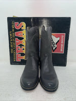 New Men’s Gray Texas Brand Cowboy Boots. 8802 8.5 8 1/2 D. 3-105
