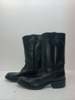 New Men’s Black Texas Brand Cowboy Boots. 8300 10 D. 6-41
