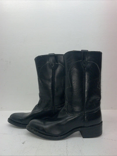 New Men’s Black Texas Brand Cowboy Boots. 8300 10 D. 6-41