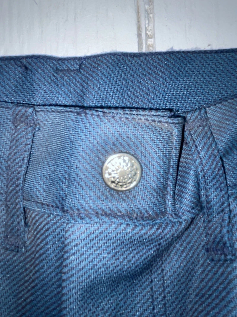 New Vintage Blue Miller Polyester Pants #2624 SS-39