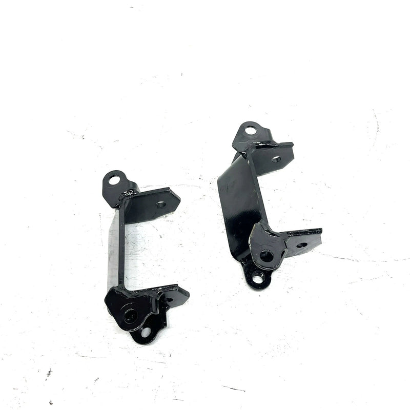 84 Suzuki Quadrunner 185 OEM Right/Left Suspension Bracket Set 51210-24401 AS39
