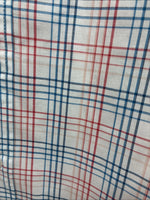 New Men’s ELY Cattleman White Multicolor Plaid Long Sleeve Button Up Large Q-21