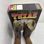 New Brown Texas Boots 8.5  3-12