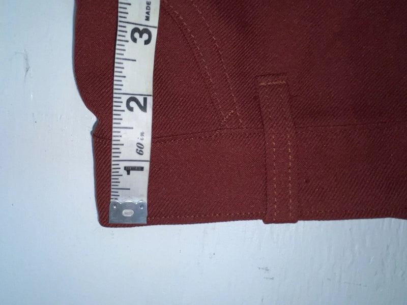 New Vintage Red Dickson Jenkins Polyester Pants ZZ-73