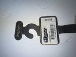New Black Genuine Leather Nocona Silver Pendent 46” Belt #N2235601 NN-133