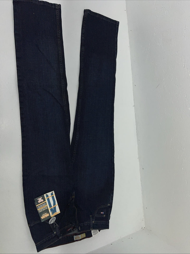 New Women’s Twenty X Dark Rider Low Rise Denim Jeans. 7/8x34 M-4