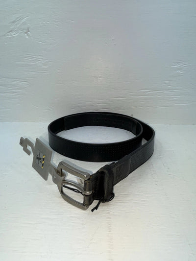 New Black Genuine Leather HD Xtreme 42” Belt #N2711001 JJ-82