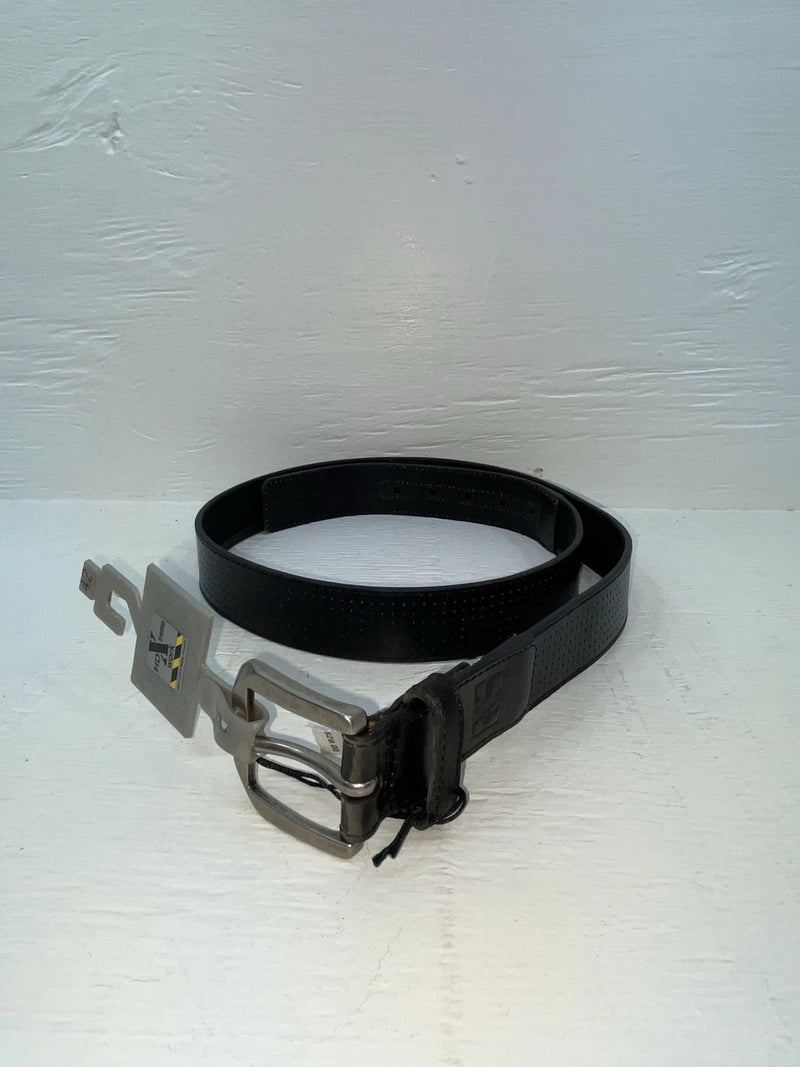 New Black Genuine Leather HD Xtreme 42” Belt #N2711001 JJ-82