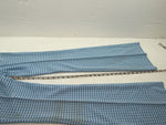 New Vintage Blue Checkered Lee Polyester Pants #2652644 VV-75