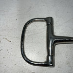 New Congress Leather 5” D Ring Snaffle Bit #477101 Y-501