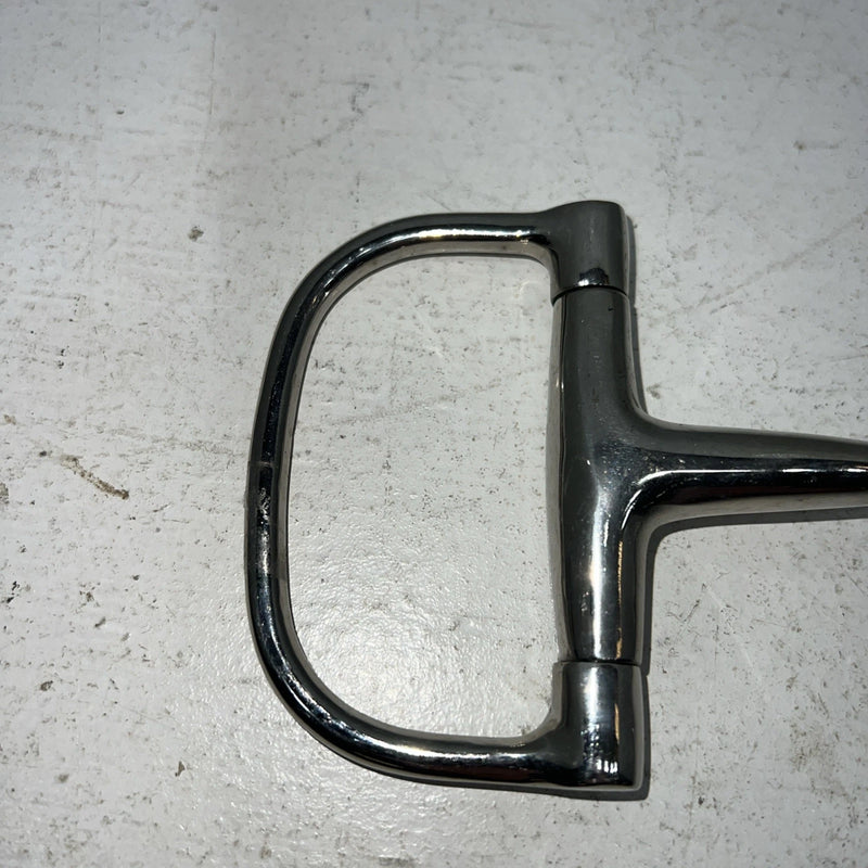 New Congress Leather 5” D Ring Snaffle Bit #477101 Y-501