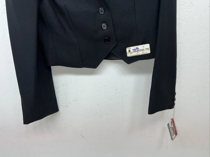 New Women’s Dickson Jenkins Black Short Jacket 10 #7911 WW-6