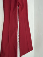 New Vintage Red Dickson Jenkins Polyester Pants 3A-13