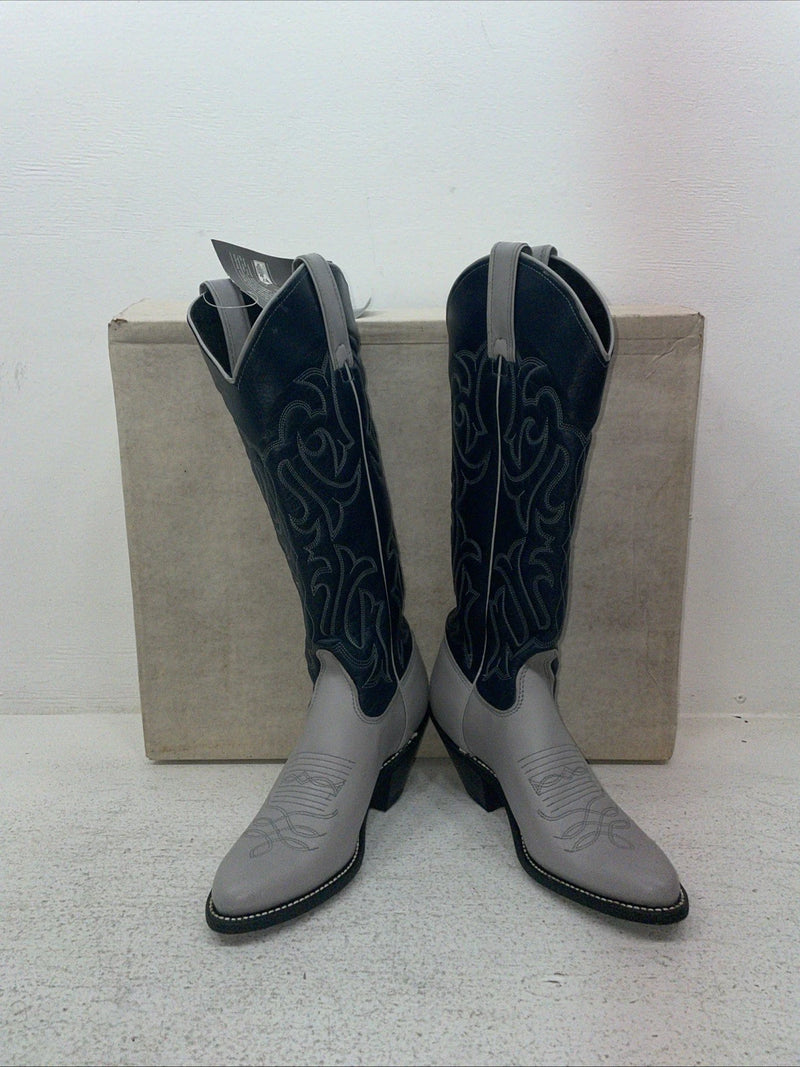 New Youth Gray Kenny Roger’s Cowboy Boots. 40412 5 M. 2-109