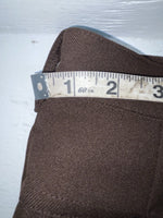 New Vintage Brown Polyester Pants VV-56