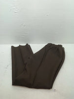 New Vintage Brown H Bar C Polyester Pants #MR477 SS-42
