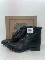 New Youth Black Lace Up Smoky Mountain Cowboy Boots. 3009 Y 5.5 5 1/2. 2-135