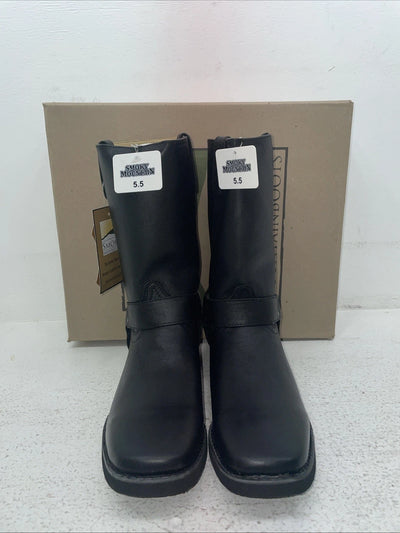 New Men’s Black Smoky Mountain Cowboy Boots. 2405 Y 5.5 5 1/2. 2-75