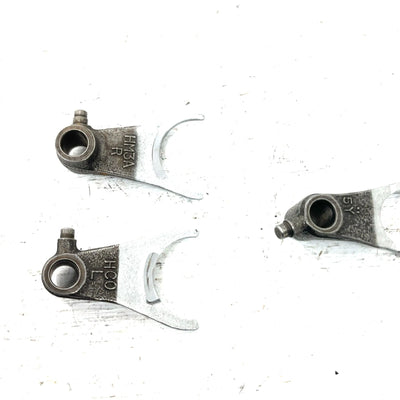 93-08 Honda Sportrax 300 TRX300EX 2x4 OEM Shift Fork Set 24213-HC0-010 AH81