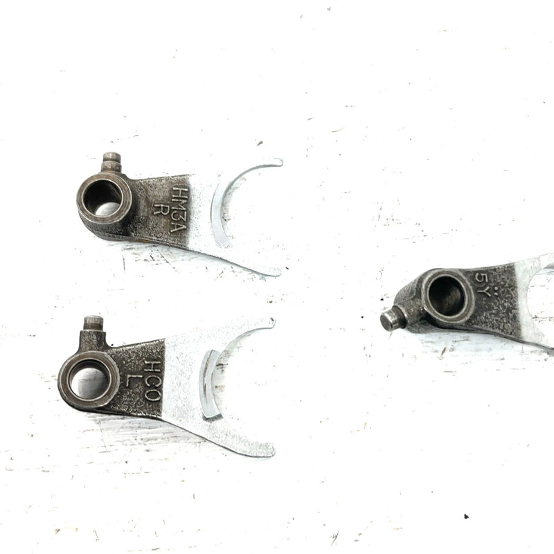 93-08 Honda Sportrax 300 TRX300EX 2x4 OEM Shift Fork Set 24213-HC0-010 AH81