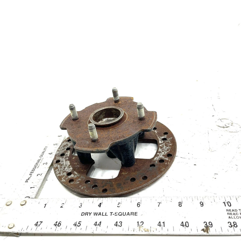 2003 Bombardier Traxter 500 4x4 OEM Front Wheel Hub And Rotor 705500634 AB15.1