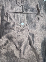 New Vintage Brown Circle S Polyester Pants #CP5791 SS-7