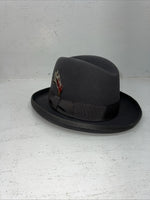 New Women's Charcoal English Riding Hat. 7 M. 12-95