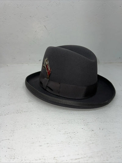 New Women's Charcoal English Riding Hat. 7 M. 12-95